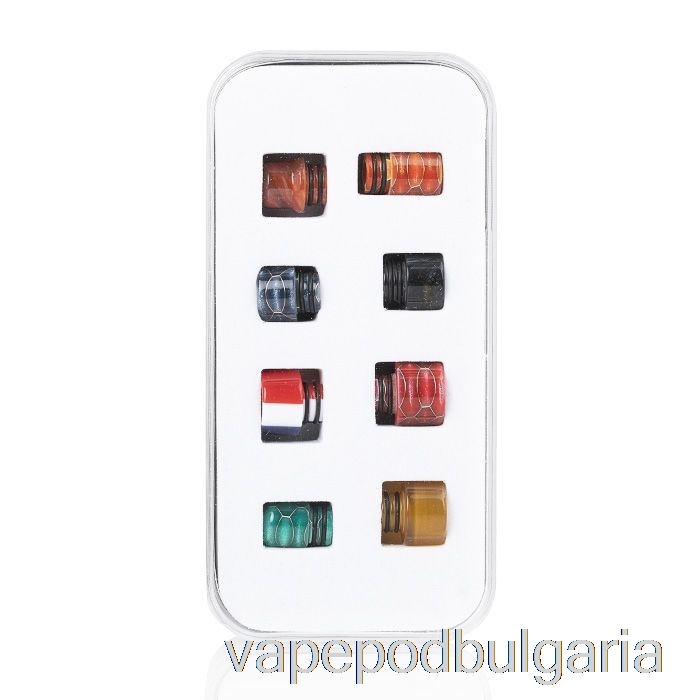 Vape Bulgaria Aleader 510 Drip Tip Kit - пакет от 8 510 издание